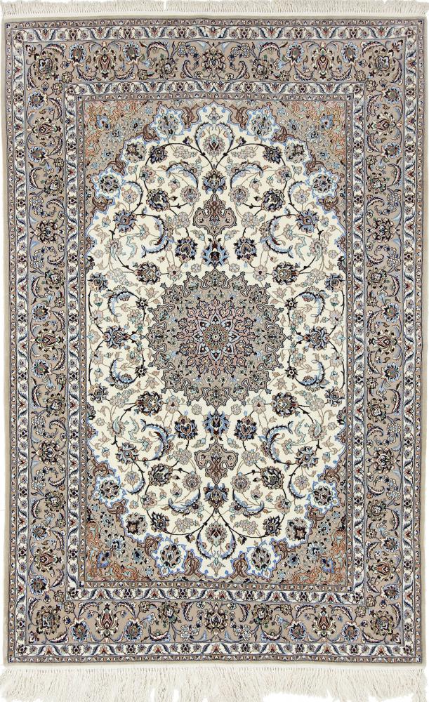 Covor persan Isfahan Urzeală de Mătase 241x158 241x158, Covor persan Lucrate de mână