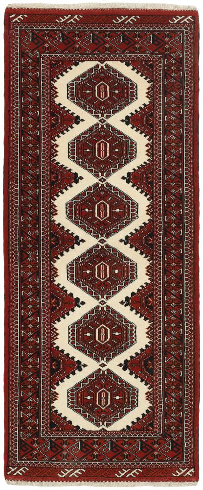 Perzisch tapijt Turkaman 201x82 201x82, Perzisch tapijt Handgeknoopte