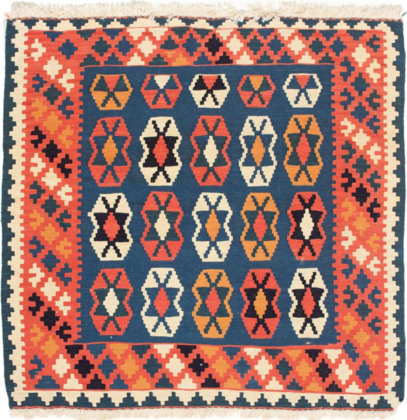 Tappeto persiano Kilim Fars 101x97 101x97, Tappeto persiano Tessuto a mano