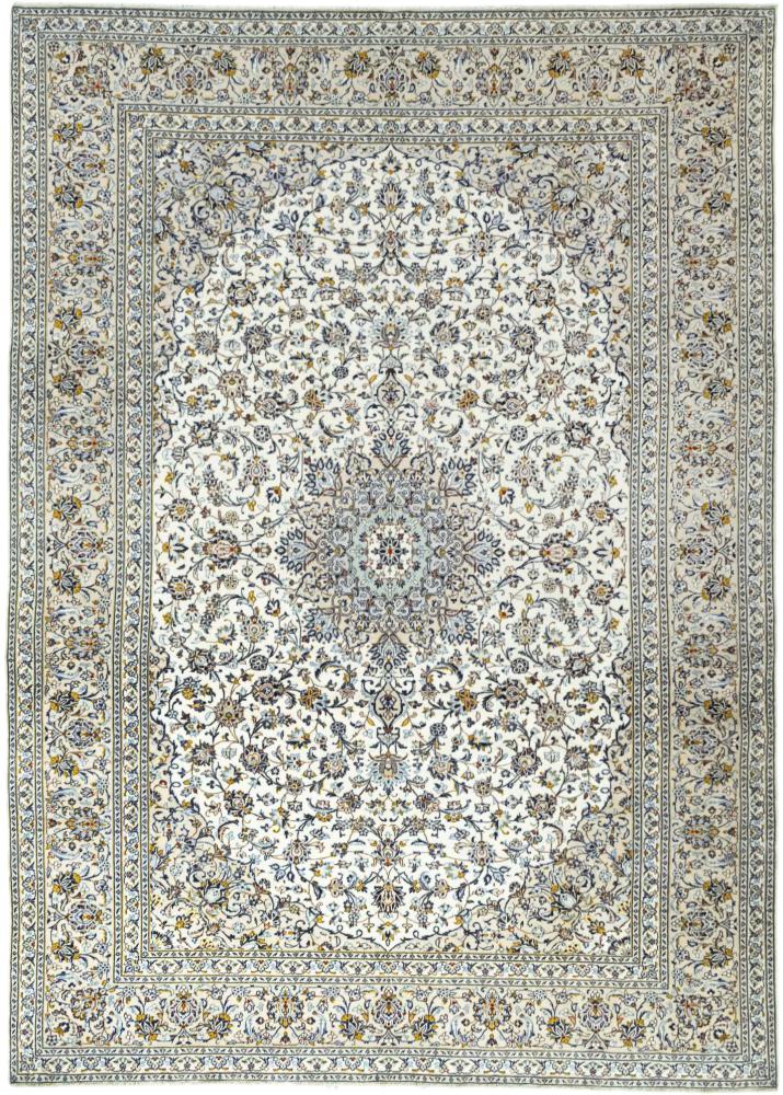 Tapis persan Kashan 13'6"x9'9" 13'6"x9'9", Tapis persan Noué à la main