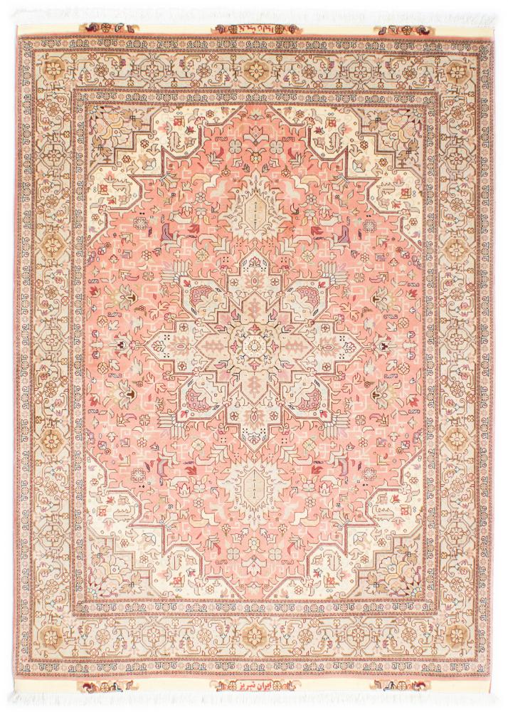 Persian Rug Tabriz 50Raj 202x152 202x152, Persian Rug Knotted by hand