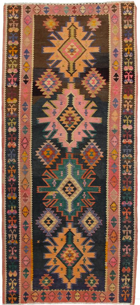 Alfombra persa Kilim Fars Azerbaijan Antiguo 331x150 331x150, Alfombra persa Tejido a mano