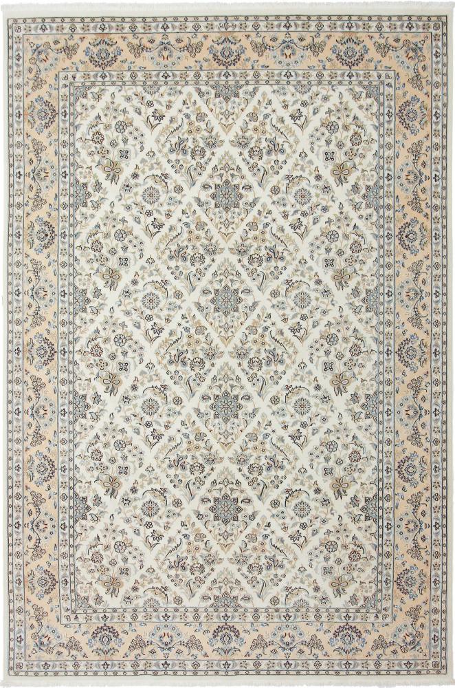 Tapis persan Naïn 9La Sherkat Signé 297x201 297x201, Tapis persan Noué à la main