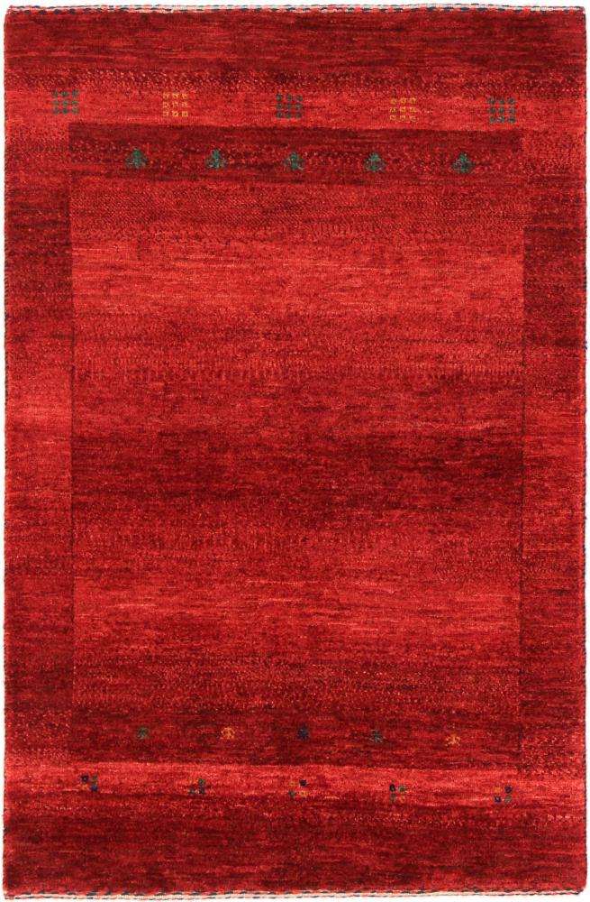Persian Rug Persian Gabbeh Loribaft Nowbaft 116x77 116x77, Persian Rug Knotted by hand