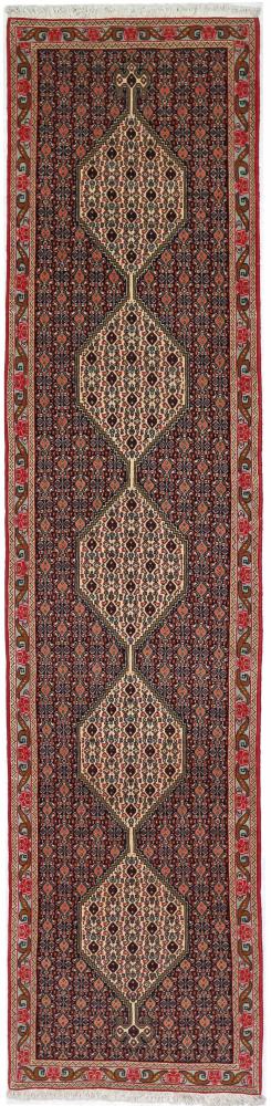 Persian Rug Senneh 10'5"x2'6" 10'5"x2'6", Persian Rug Knotted by hand