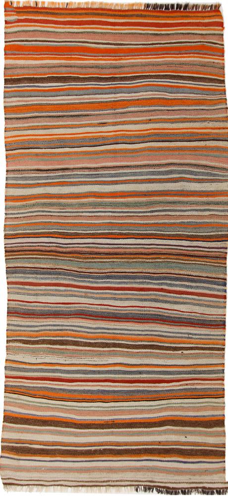 Tapis persan Kilim Fars Ghashghai 290x137 290x137, Tapis persan Tissé à la main