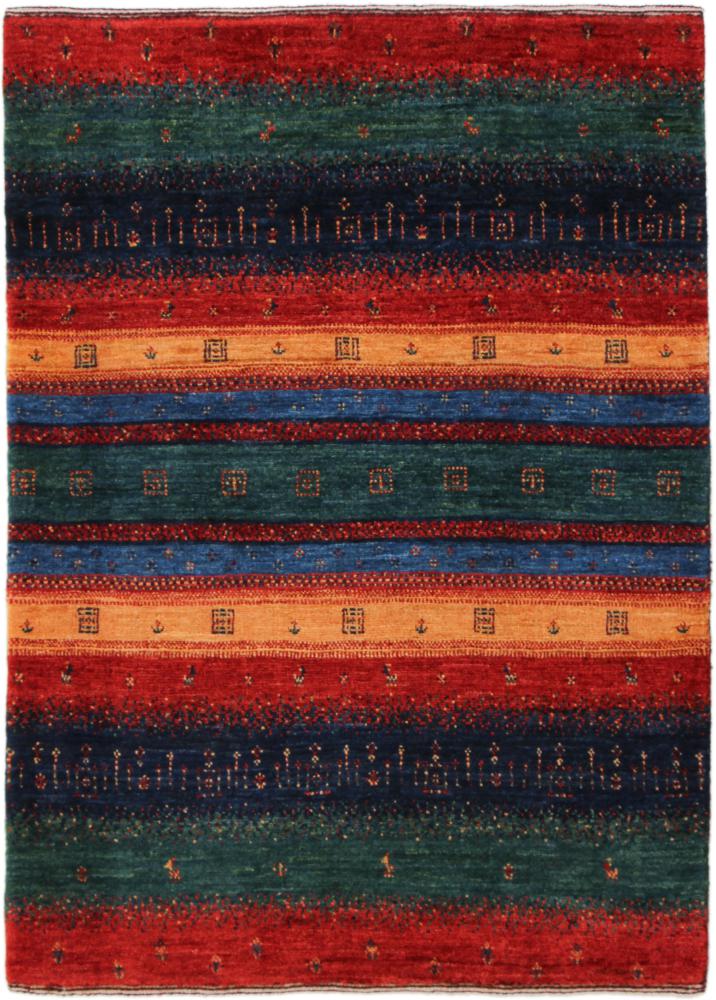 Persialainen matto Persia Gabbeh Loribaft Nowbaft 4'0"x2'7" 4'0"x2'7", Persialainen matto Solmittu käsin