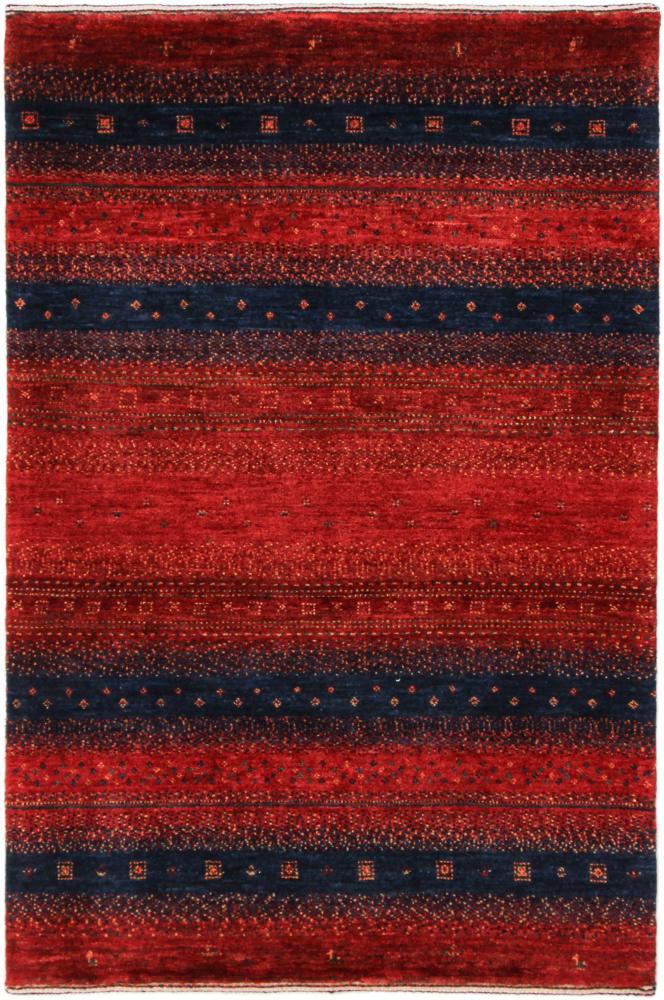 Tapis persan Persan Gabbeh Loribaft Nowbaft 119x77 119x77, Tapis persan Noué à la main