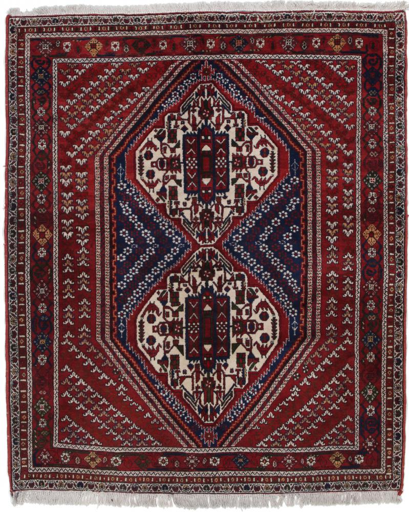 Persian Rug Afshar 186x155 186x155, Persian Rug Knotted by hand