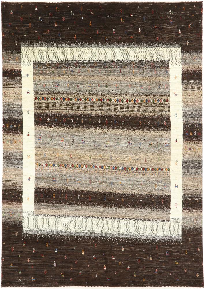 Perzisch tapijt Perzisch Gabbeh Loribaft Nature 8'8"x6'1" 8'8"x6'1", Perzisch tapijt Handgeknoopte