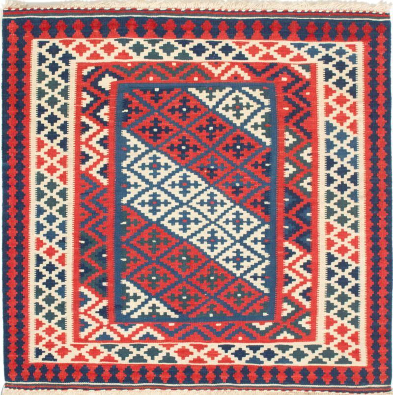 Persialainen matto Kelim Fars 99x94 99x94, Persialainen matto kudottu