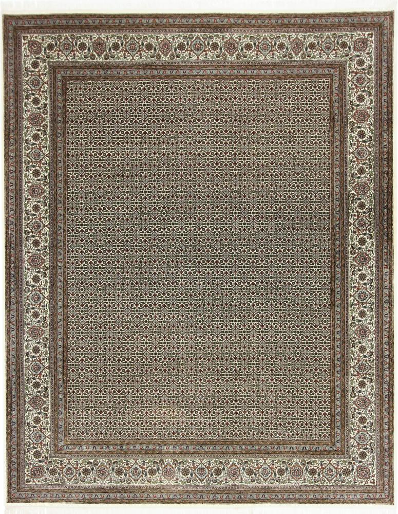 Indischer Teppich Indo Täbriz Mahi 10'2"x8'1" 10'2"x8'1", Perserteppich Handgeknüpft