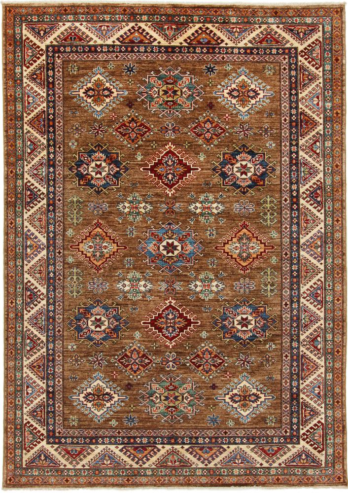 Afghanischer Teppich Super Kazak 244x175 244x175, Perserteppich Handgeknüpft