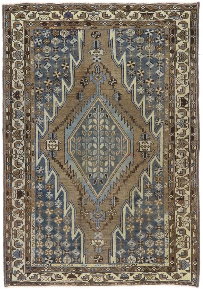 Persian Rug Malayer 6'2"x4'3" 6'2"x4'3", Persian Rug Knotted by hand