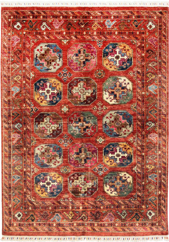 アフガンカーペット Arijana Design 204x146 204x146,  ペルシャ絨毯 手織り