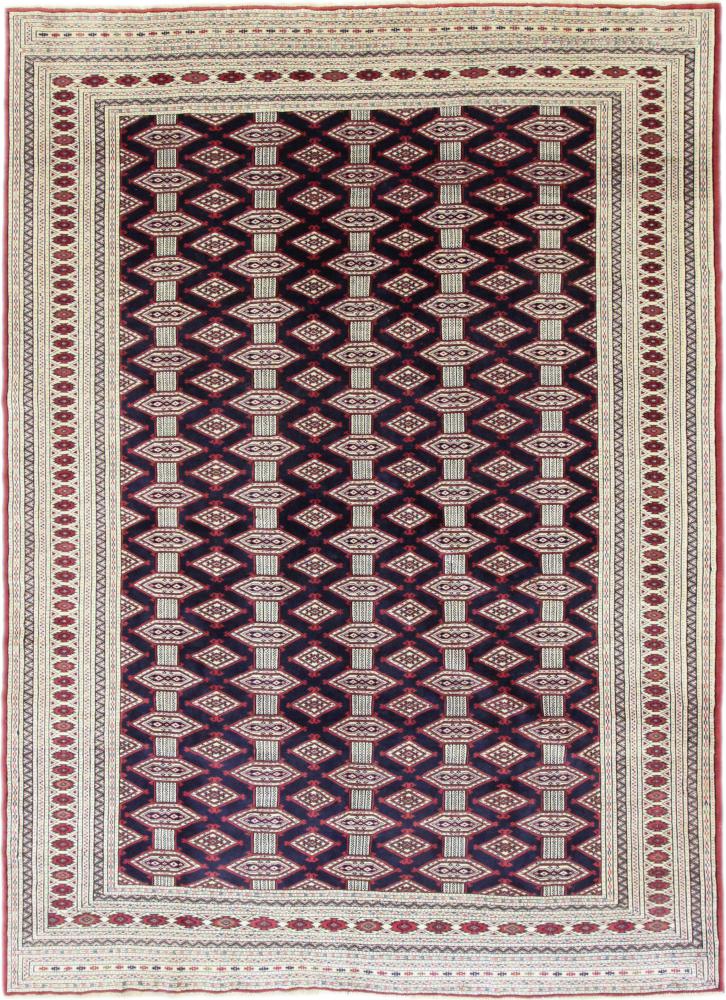  ペルシャ絨毯 トルクメン 9'6"x6'11" 9'6"x6'11",  ペルシャ絨毯 手織り