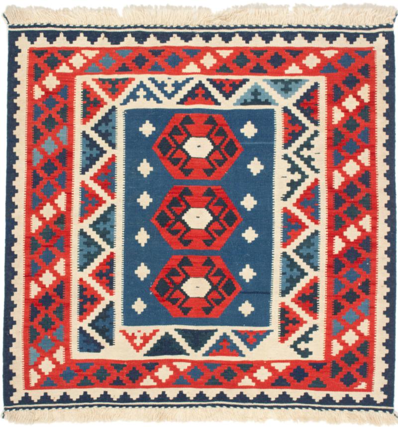 Persian Rug Kilim Fars 104x105 104x105, Persian Rug Woven by hand