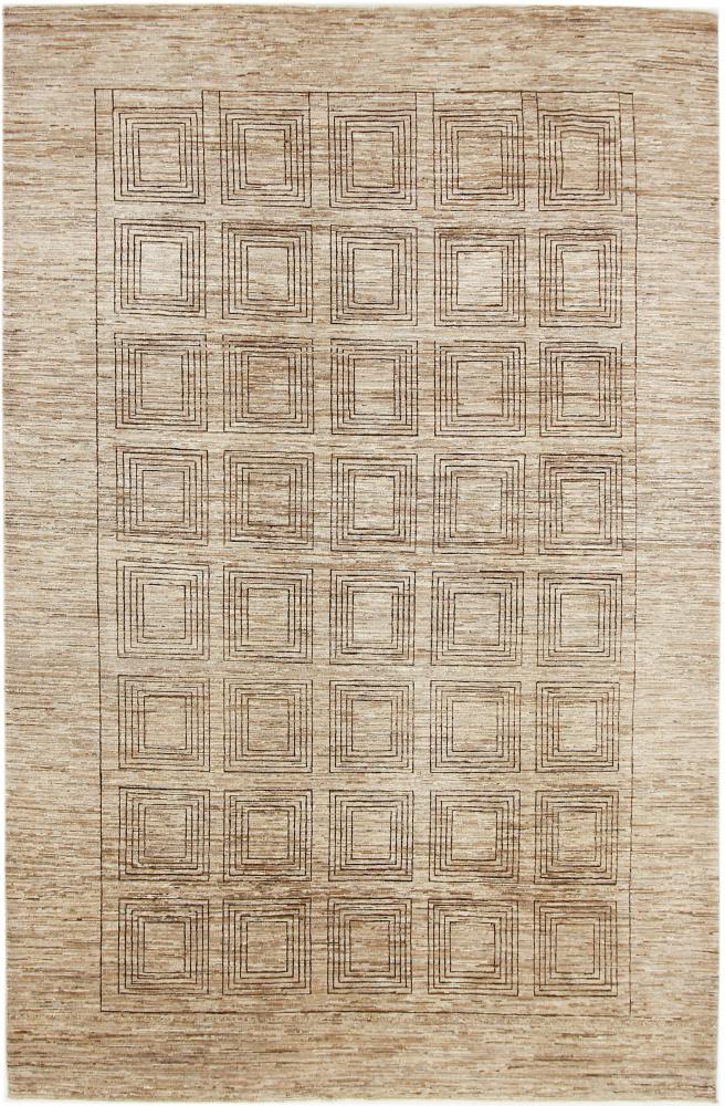 Afghan rug Ziegler Gabbeh 9'10"x6'6" 9'10"x6'6", Persian Rug Knotted by hand