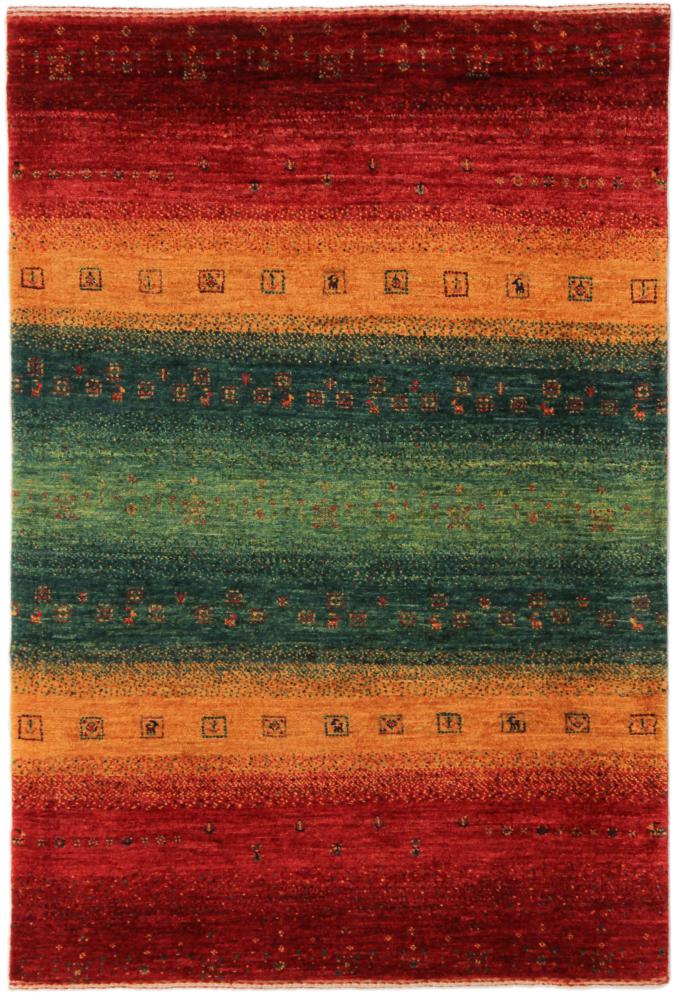 Persian Rug Persian Gabbeh Loribaft Nowbaft 120x79 120x79, Persian Rug Knotted by hand