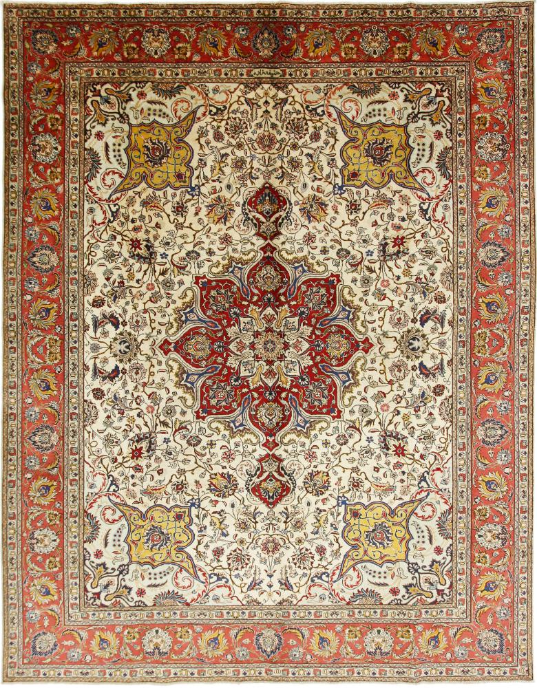 Perzsa szőnyeg Tabriz 381x302 381x302, Perzsa szőnyeg Kézzel csomózva