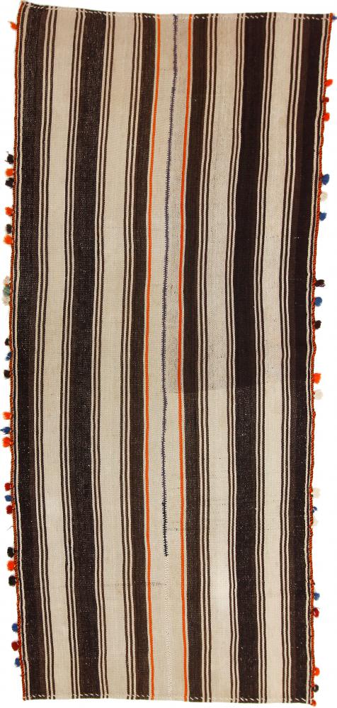 Persisk matta Kilim Fars Ghashghai 264x101 264x101, Persisk matta handvävd 