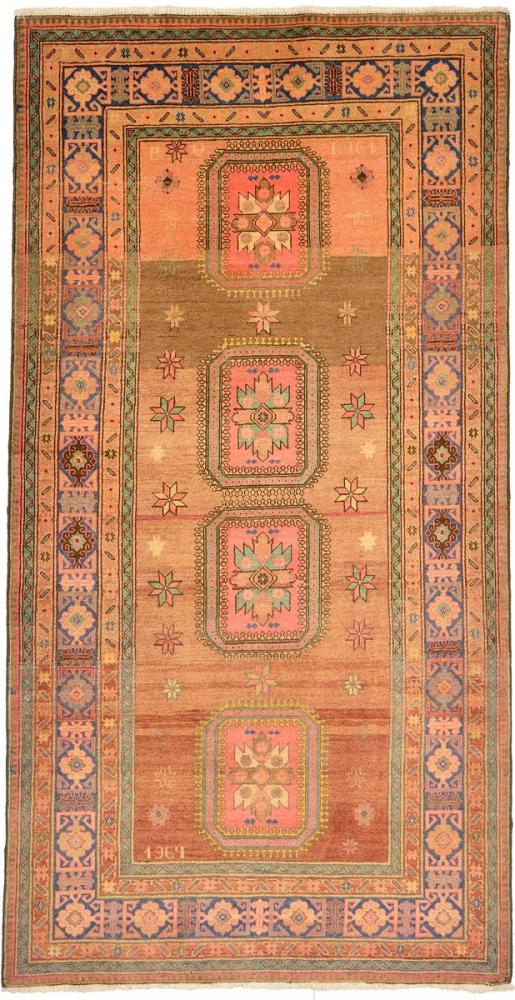 Russian rug Russia Antique 235x122 235x122, Persian Rug Knotted by hand