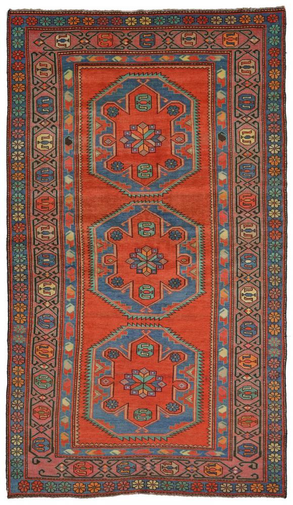 Russian rug Russia Antique 8'2"x4'8" 8'2"x4'8", Persian Rug Knotted by hand