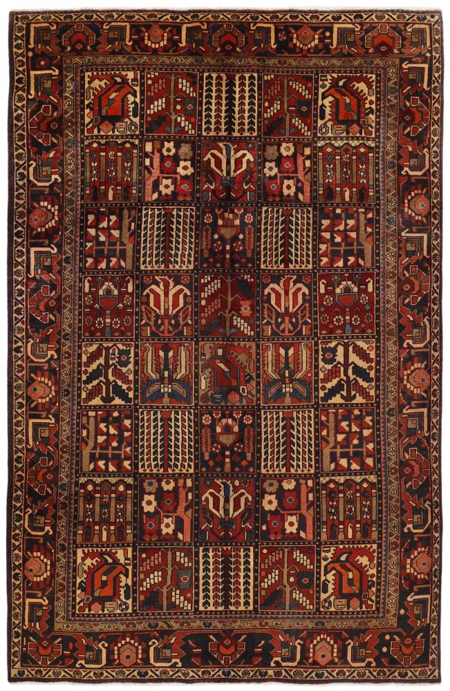 Persialainen matto Bakhtiar 303x190 303x190, Persialainen matto Solmittu käsin