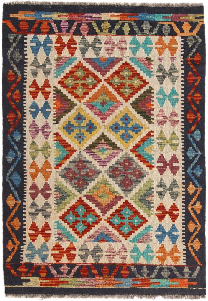 Tapis afghan Kilim Afghan 142x99 142x99, Tapis persan Tissé à la main