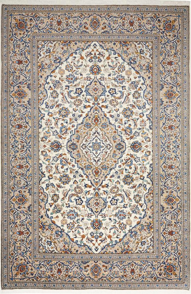 Tapis persan Kashan 297x199 297x199, Tapis persan Noué à la main