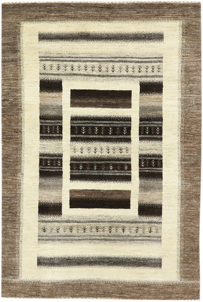 Perzisch tapijt Perzisch Gabbeh Loribaft Nature 6'4"x4'3" 6'4"x4'3", Perzisch tapijt Handgeknoopte