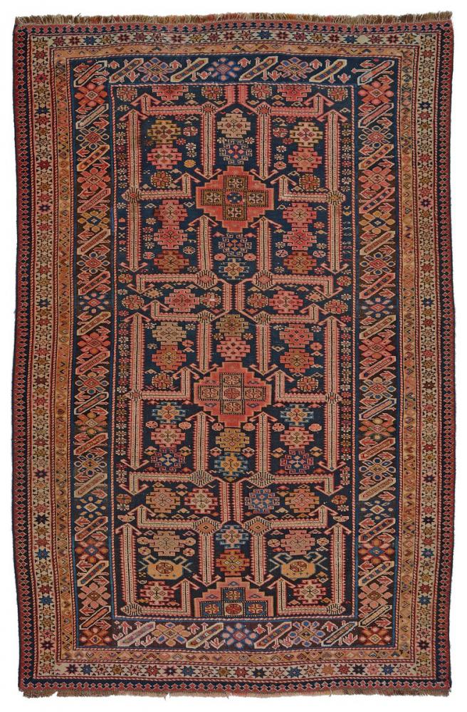 Russischer Teppich Russia Antik 198x127 198x127, Perserteppich Handgeknüpft