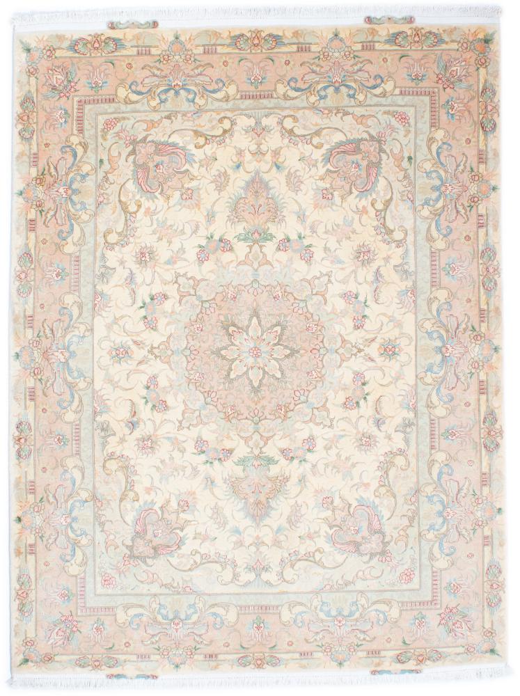 Persian Rug Tabriz 50Raj 193x151 193x151, Persian Rug Knotted by hand