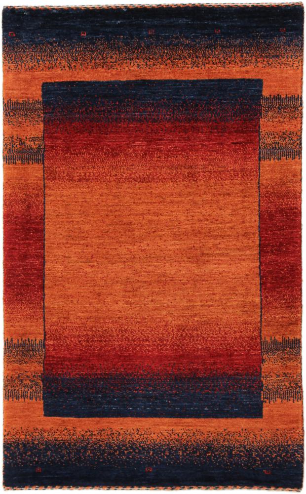 Persian Rug Persian Gabbeh Loribaft Nowbaft 122x74 122x74, Persian Rug Knotted by hand