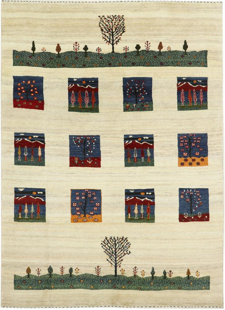  ペルシャ絨毯 ペルシャ ギャッベ ペルシャ ロリbaft Nature 6'8"x4'11" 6'8"x4'11",  ペルシャ絨毯 手織り