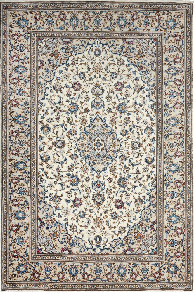 Persian Rug Keshan 9'11"x6'6" 9'11"x6'6", Persian Rug Knotted by hand