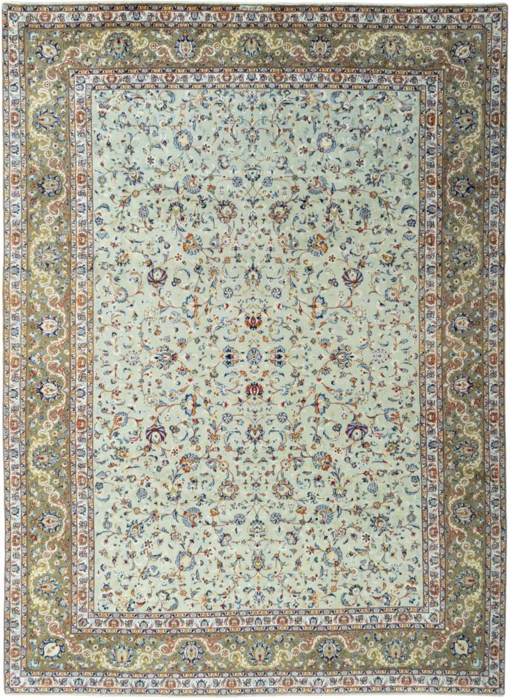Persian Rug Keshan 13'2"x9'9" 13'2"x9'9", Persian Rug Knotted by hand
