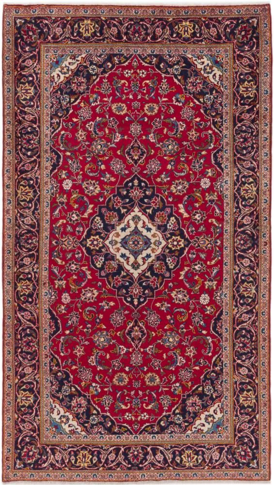 Perzsa szőnyeg Kashan 8'6"x4'10" 8'6"x4'10", Perzsa szőnyeg Kézzel csomózva
