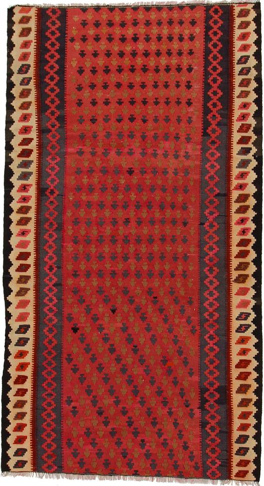 Persian Rug Kilim Fars Azerbaijan Antique 246x136 246x136, Persian Rug Woven by hand