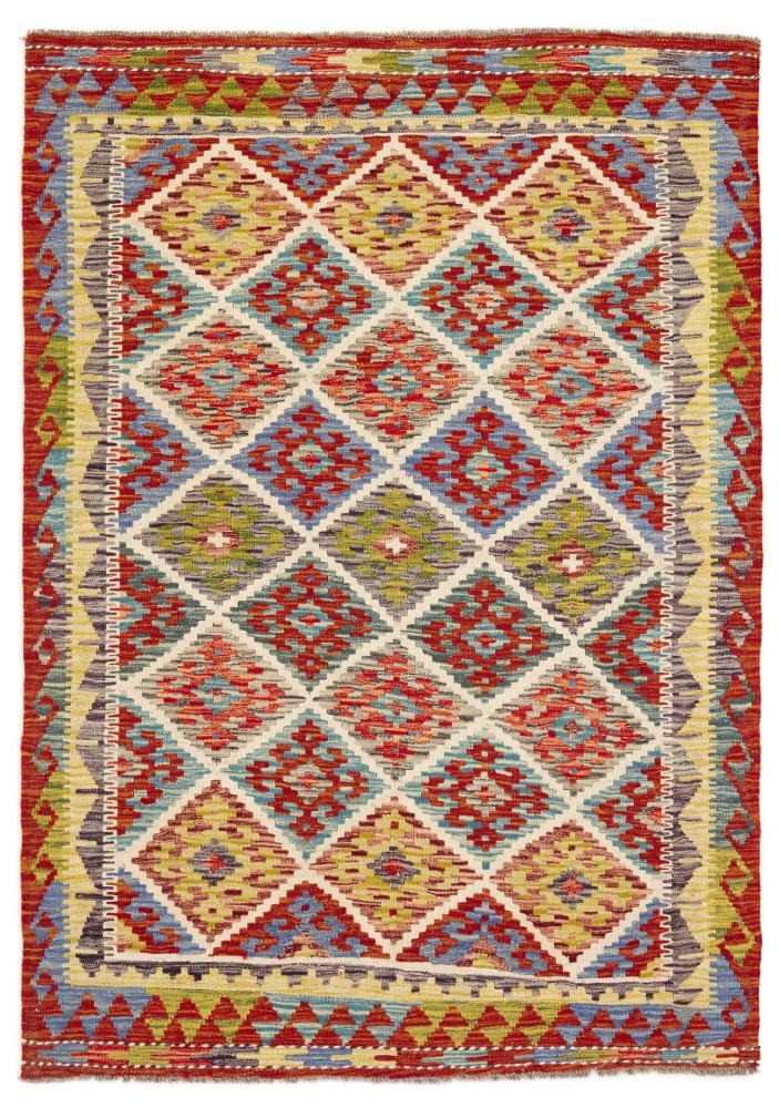 Afghanska mattan Kilim Afghan 5'10"x4'1" 5'10"x4'1", Persisk matta handvävd 