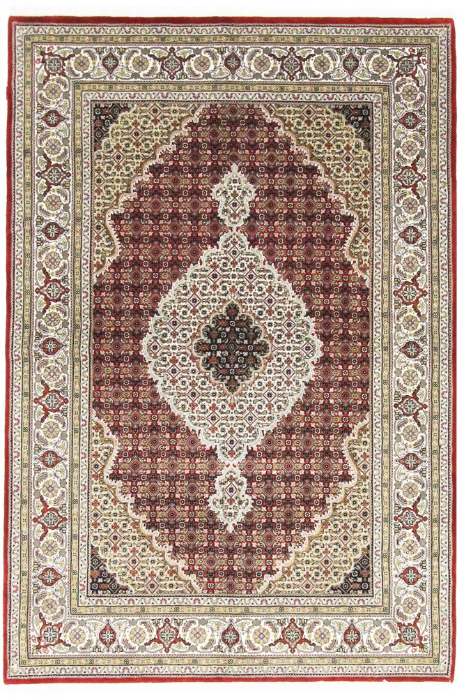 Indisk tæppe Indo Tabriz 243x167 243x167, Persisk tæppe Knyttet i hånden
