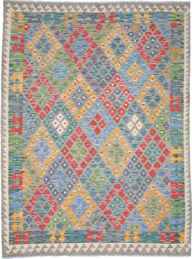 パキスタンのカーペット キリム アフガン Himalaya 6'8"x5'0" 6'8"x5'0",  ペルシャ絨毯 手織り