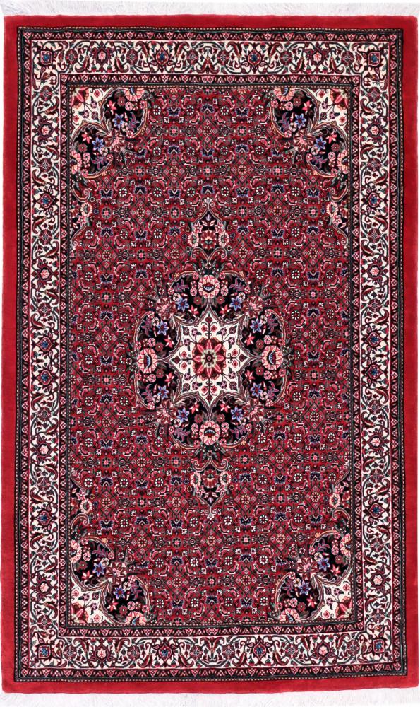 Persian Rug Bidjar Aroos Baft 6'2"x3'9" 6'2"x3'9", Persian Rug Knotted by hand