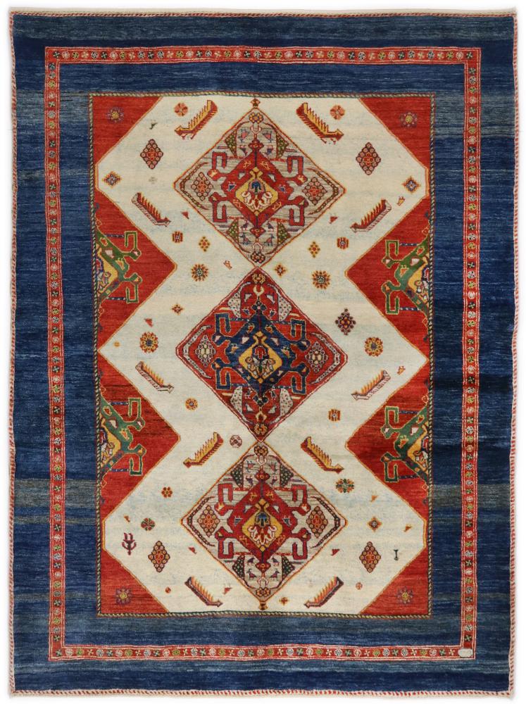 Tappeto persiano Persia Gabbeh Loribaft 220x164 220x164, Tappeto persiano Annodato a mano