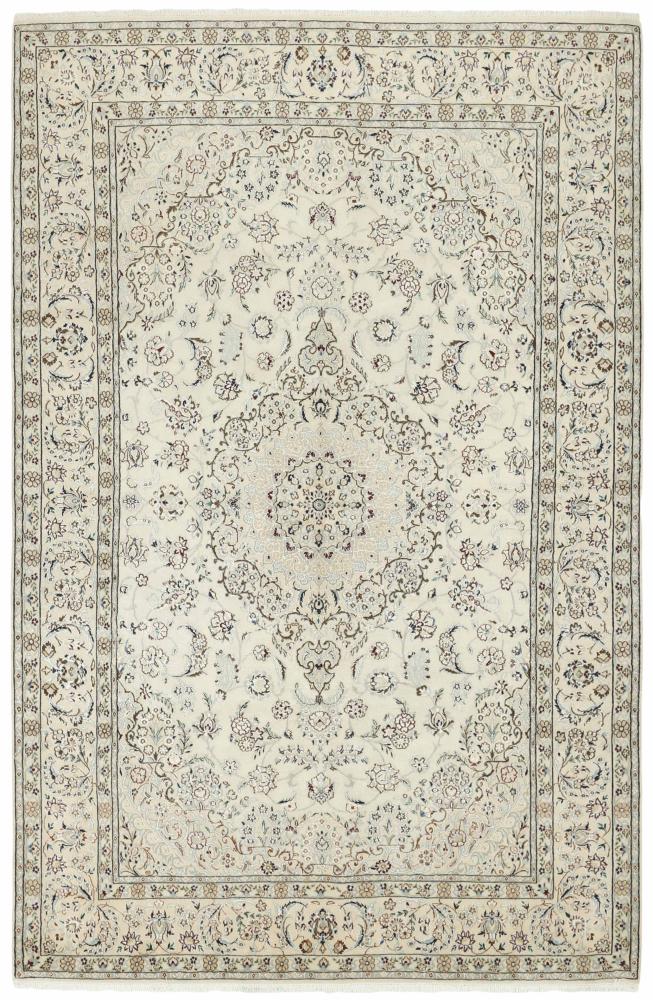 Tapis persan Naïn 9La 307x197 307x197, Tapis persan Noué à la main