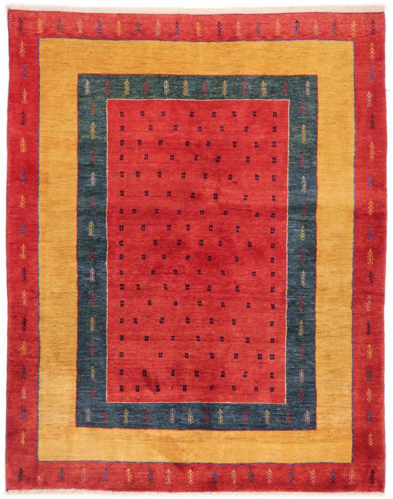 Tapis persan Persan Gabbeh Loribaft 192x151 192x151, Tapis persan Noué à la main