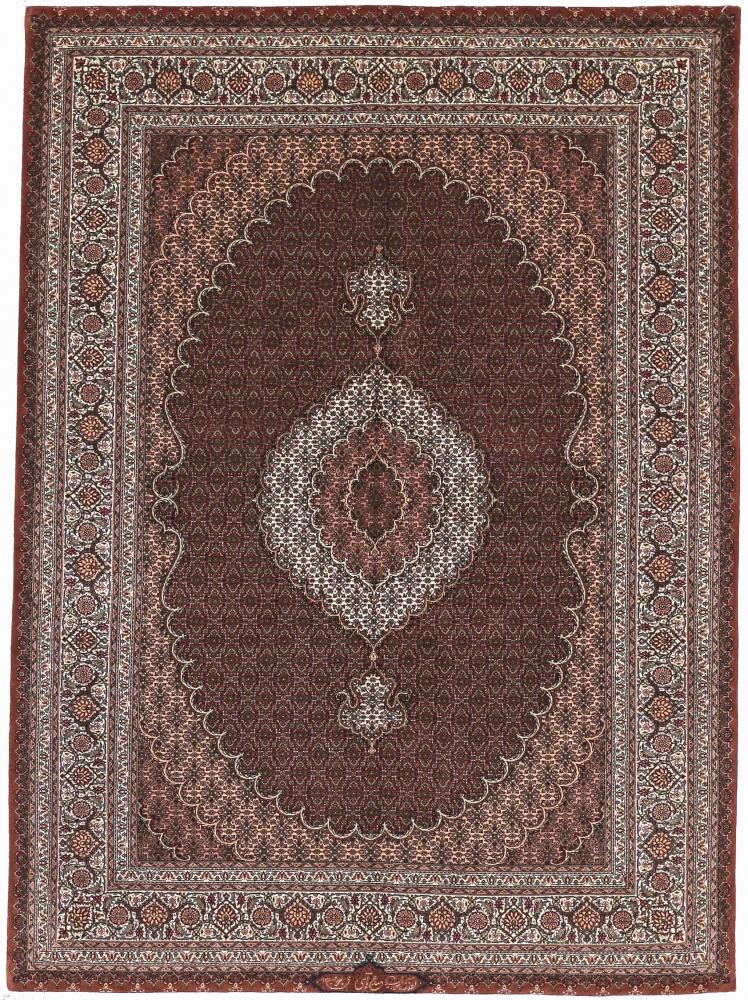 Persian Rug Tabriz Mahi Super 6'9"x4'11" 6'9"x4'11", Persian Rug Knotted by hand