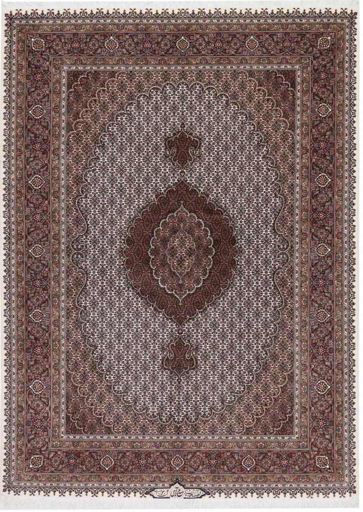 Περσικό χαλί Tabriz Mahi Super 6'10"x4'11" 6'10"x4'11", Περσικό χαλί Οι κόμποι έγιναν με το χέρι