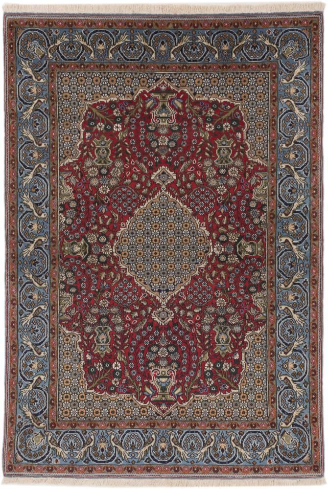 Tapis persan Shahreza 150x106 150x106, Tapis persan Noué à la main