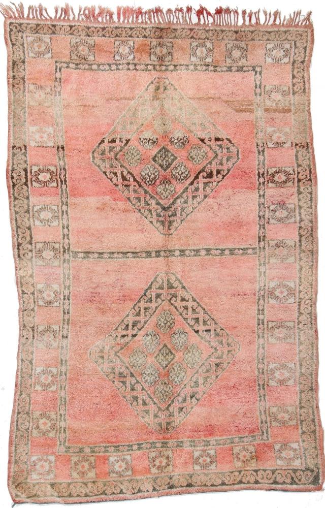 Marokkaans tapijt Berbers Maroccan Vintage 9'8"x5'7" 9'8"x5'7", Perzisch tapijt Handgeknoopte